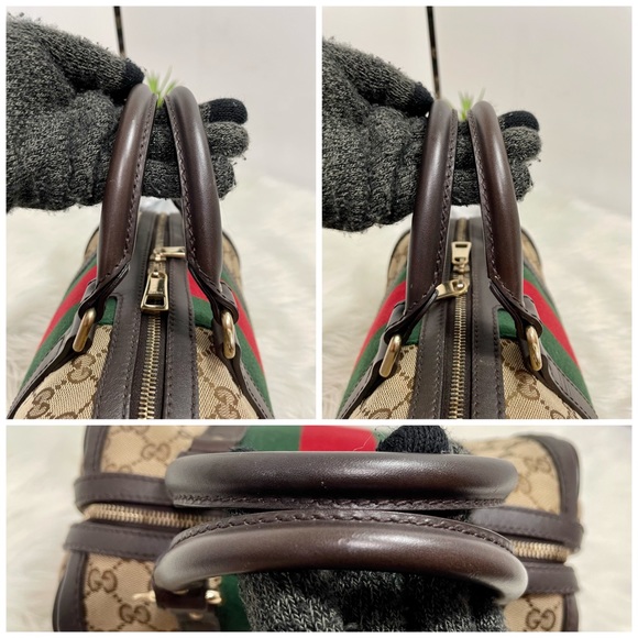 Monogram Vintage Web Small Boston - Picture 10 of 16